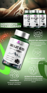 SHILAJIT ULTRA PARA AUMENTAR TU TESTOSTERONA
