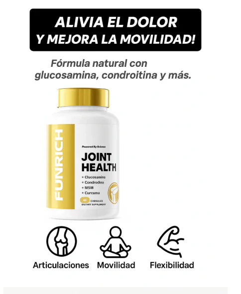 Suplemento natural para la salud articular